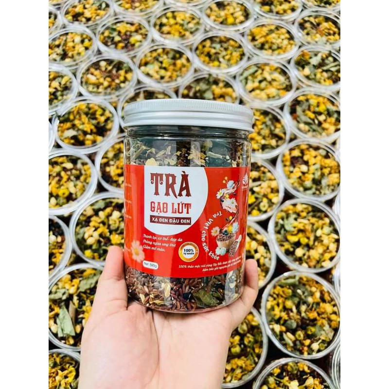[CHÍNH HÃNG] TRÀ GẠO LỨT XẠ ĐEN ĐẬU ĐEN, Hoa Cúc, Hoa Nhài Thanh lọc cơ thể - Đẹp da | BigBuy360 - bigbuy360.vn