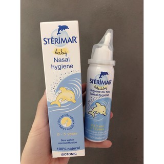 Xịt muối biển Sterimar Baby cho bé 0 - 3 tuổi