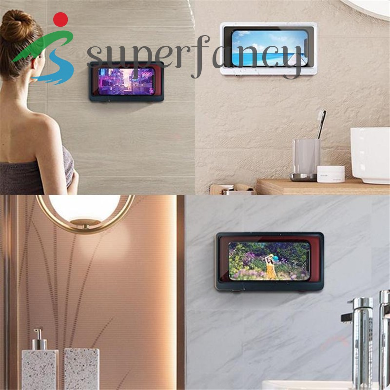 Hộp để điện thoại chống thấm nước gắn tường sử dụng tiện lợi trong nhà tắm
