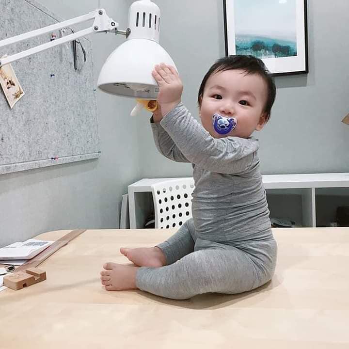 BỘ MINKY MOM CHÍNH HÃNG QUẢNG CHÂU CHO BÉ - BỘ THUN LẠNH