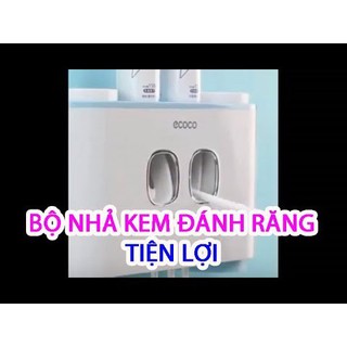 BỘ NHẢ KEM ĐÁNH RĂNG CAO CẤP ECOCO BR77[muarevodich]