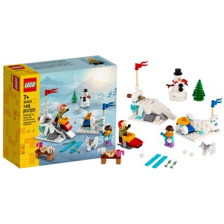 40424 Đồ chơi lắp ráp Iego Christmas Winter Snowball Fight - Trận chiến ném tuyết mùa đông