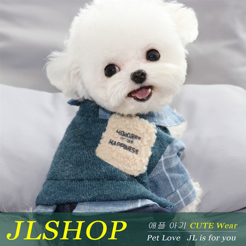 Áo bông giữ ấm thời trang đáng yêu dành cho thú cưng