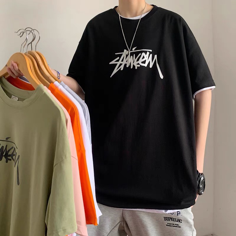 Áo thun phông nam nữ form rộng tay lỡ unisex  AT 527