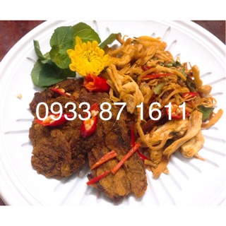 Khô gà lá chanh, khô bò nhà Thỏ Mập