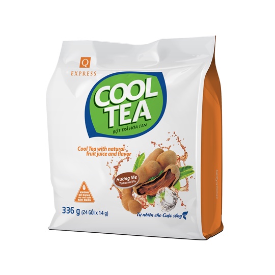 Trà me Cool Tea bột trà hòa tan hương me Trần Quang