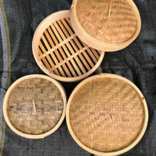 Xửng hấp tre/ lồng hấp tre 2 tầng đủ size