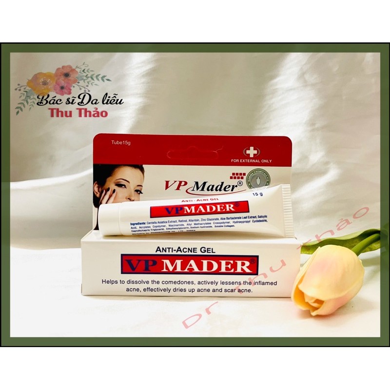 SẢN PHẨM HỖ TRỢ GIẢM MỤN VP MADER