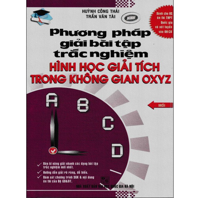 Sách - Phương Pháp Giải Bài Tập Trắc Nghiệm Hình Học Giải Tích Trong Không Gian OXYZ