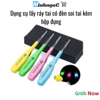 Dụng Cụ Lấy Ráy Tai Có Đèn Soi Tai Kèm Hộp Đựng  - Siêu Thị Minh Ngọc