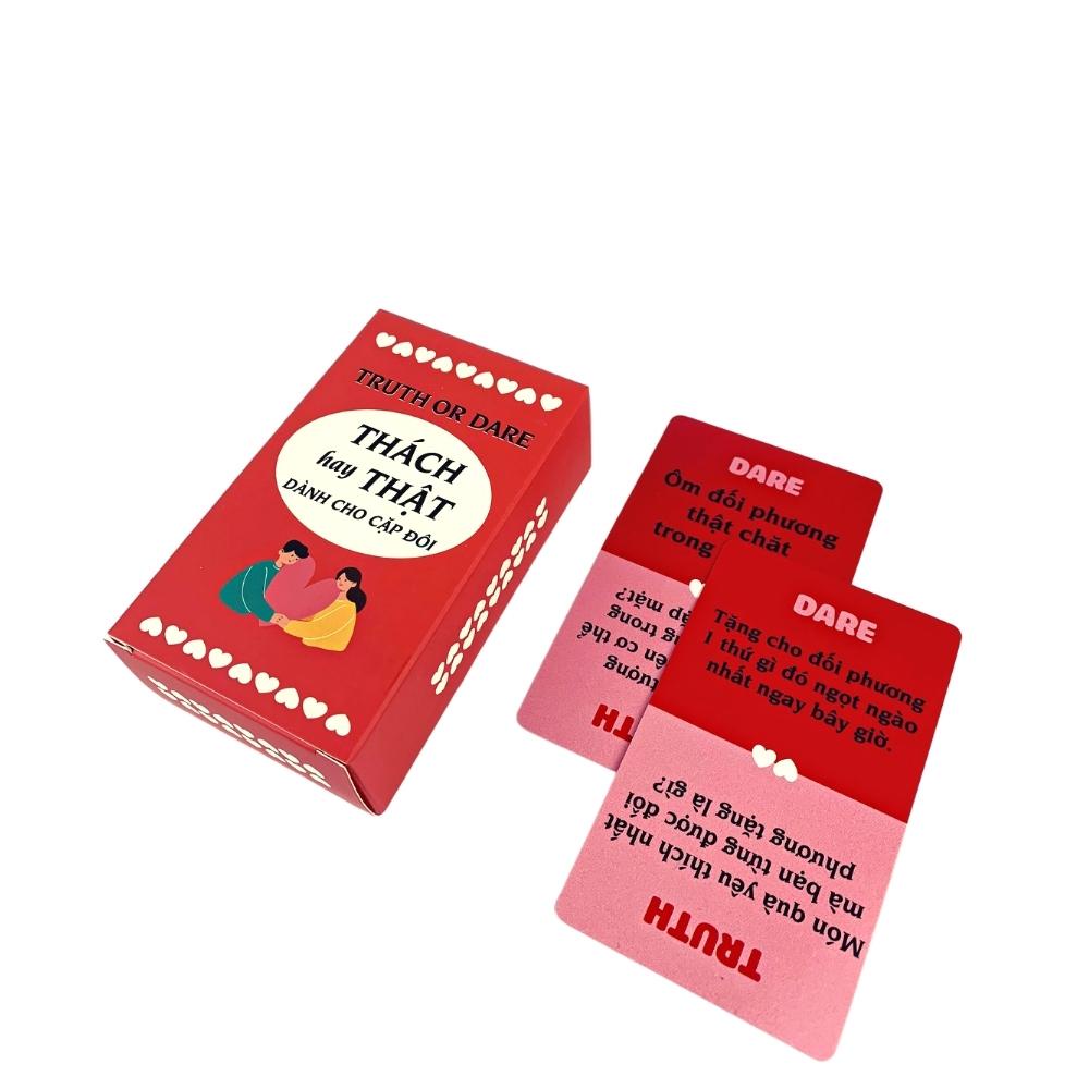 Bộ bài Truth or Dare Thách Hay Thật dành cho cặp đôi