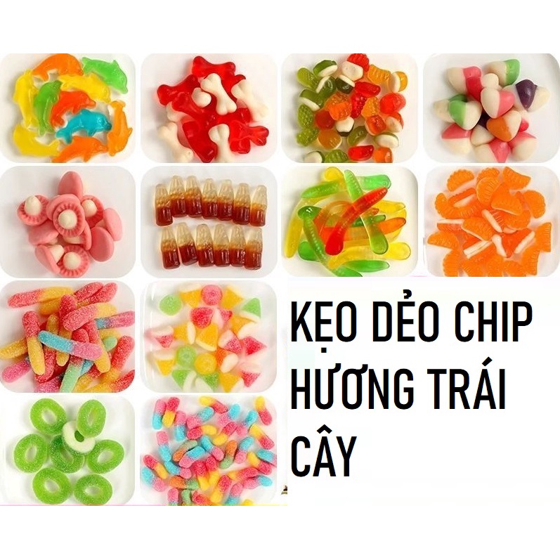 Kẹo Dẻo Chip hàm răng halloween 250g/500g