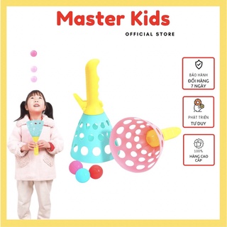 Đồ chơi tung hứng bằng nhựa có tay cầm cho bé tăng khả năng tương tác giữa