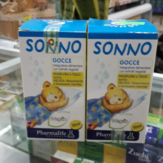 Siro Sonno Bimbi Gocce – Giúp bé ngủ ngon, hết quấy khóc đêm (lọ 30ml)