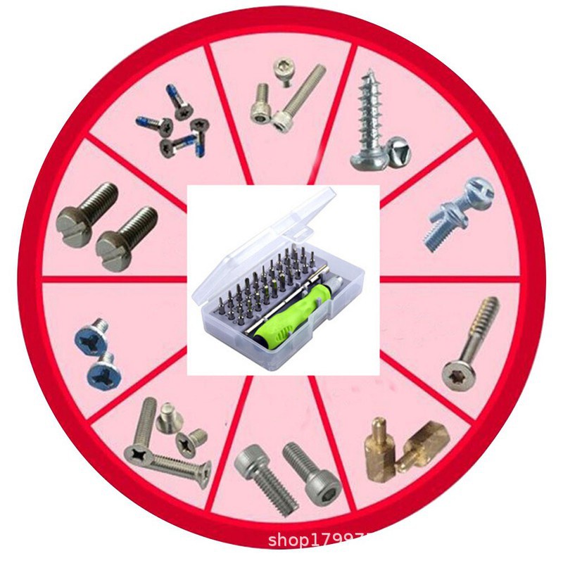 Bộ tô vít đa năng dùng cho laptop,điện thoại,kính mắt và các chi tiết máy nhỏ...32 món