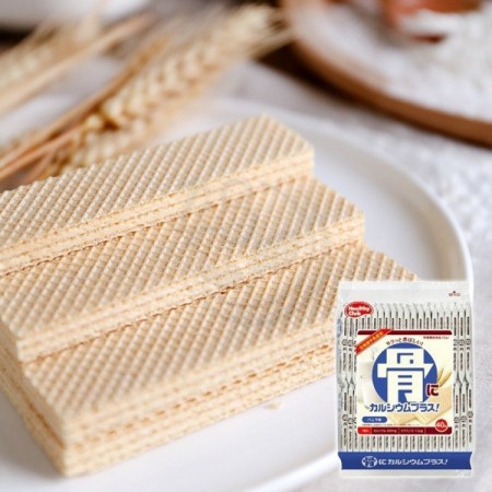 Bánh Xốp Healthy Club Nhật Giúp Bổ Sung Canxi Gói 40 chiếc vị Vani , Socola Của Nhật