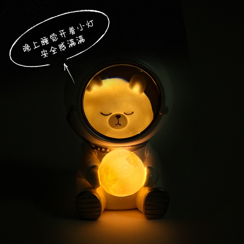 Đèn Ngủ Hình Phi Hành Gia Galaxy Dễ Thương Dùng Trang Trí Phòng Ngủ Cho Bé