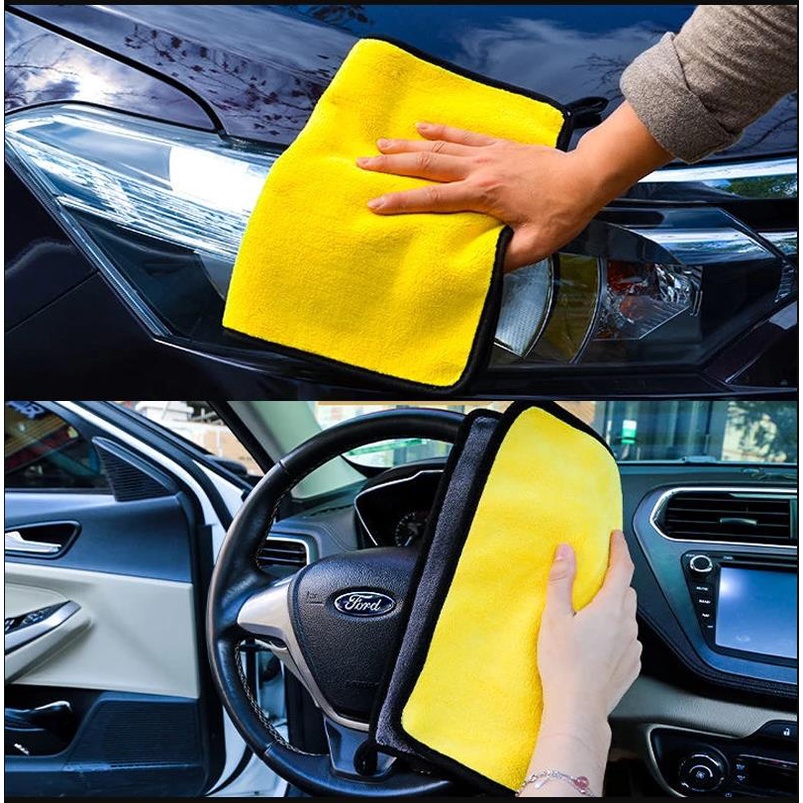 Khăn Lau Xe Hơi Mềm Mại 30*30/60CM