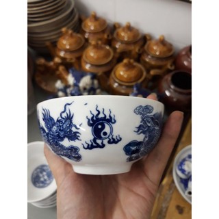 Chén cúng Long phụng Bát Tràng cao cấp