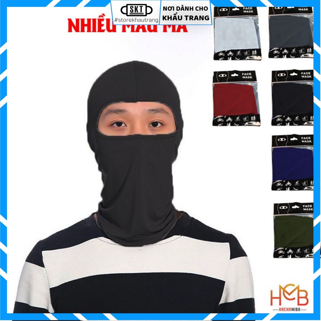 Khăn Trùm Ninja CS Đi Phượt Loại Cao Cấp - Khăn Bịt Mặt Chống Nắng Phượt Thủ