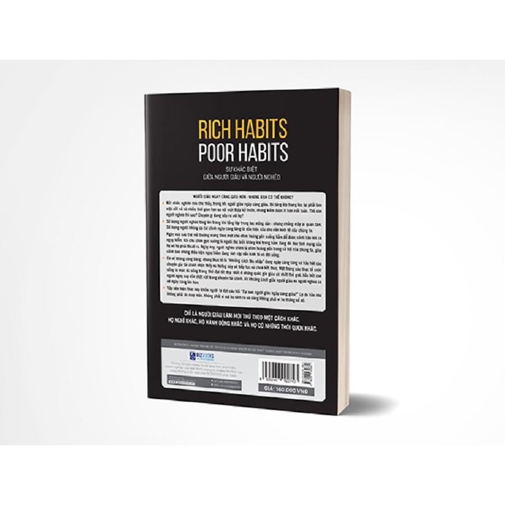 Sách - Rich Habits Poor Habits - Sự Khác Biệt Giữa Người Giàu Và Người Nghèo Tặng Kèm Sổ Tay
