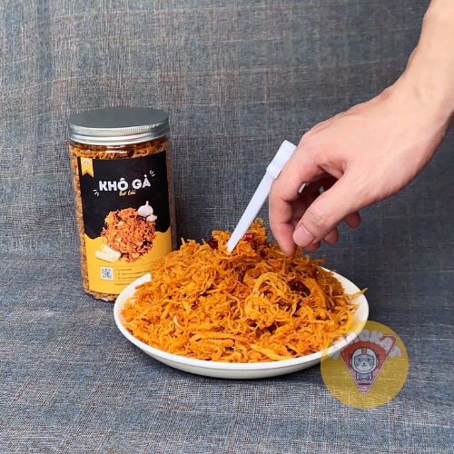 Khô Gà Bơ Tỏi Khô Gà Khô Gà Cháy Tỏi Cay Ngon 250G - SNACKAT | BigBuy360 - bigbuy360.vn