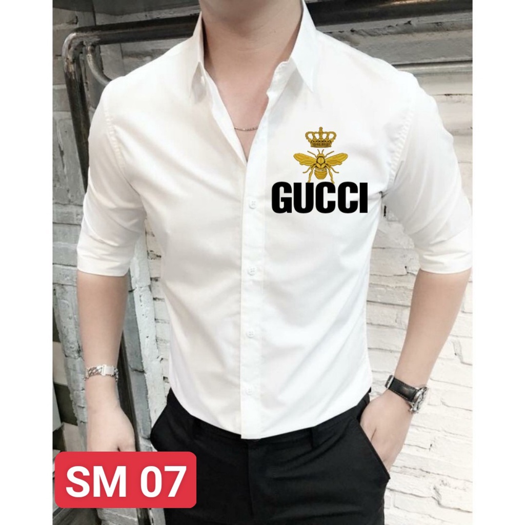 ÁO SƠ MI TRẮNG NAM TAY DÀI CHẤT LỤA MỀM MẠI SANG TRỌNG
