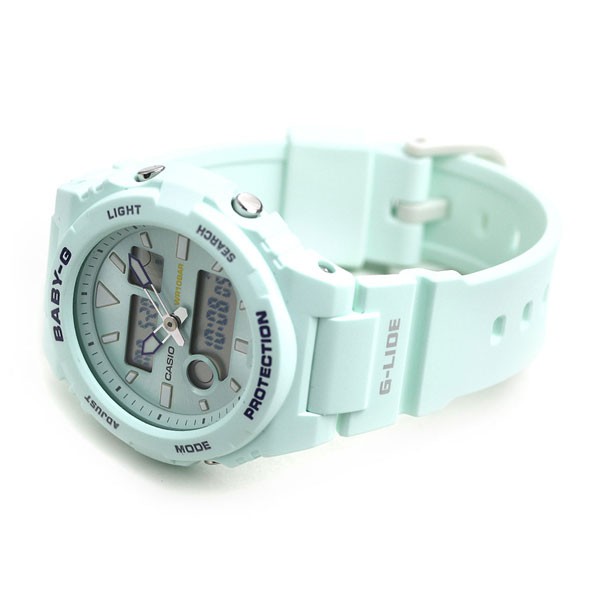 Đồng hồ nữ dây nhựa Casio Baby-G chính hãng Anh Khuê BAX-100-3ADR