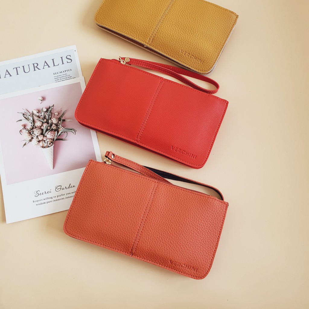 [Mã WABRWB24 giảm 30K đơn 99K] VERCHINI - Ví cầm tay thời trang 0009 | BigBuy360 - bigbuy360.vn