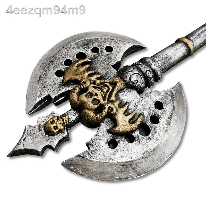 ☽ↂĐồ chơi Kiếm khí Khiên Bé trai Quà tặng Sân khấu Đạo cụ Vũ Chất liệu PU Rìu an toàn