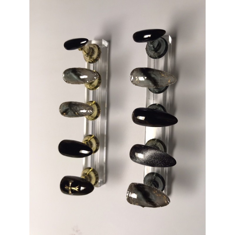 Nailbox Móng úp thiết kế Loang màu vân đá sang trọng