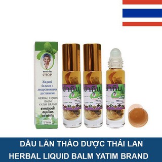 Dầu lăn thảo dược Bà già Thái Lan Balm Yatim Brand 8ml