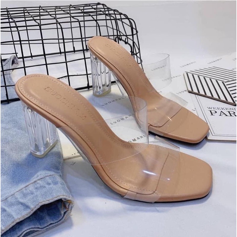 [ Hàng loại 1] Dép - Guốc quai trong nữ 2 quai 8p- Ảnh thật