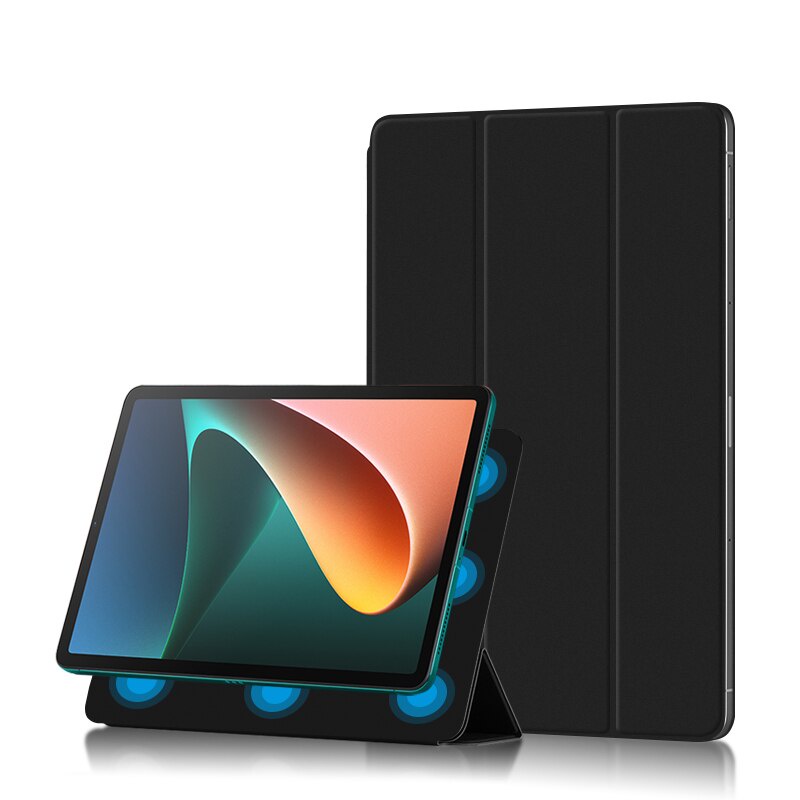 Ốp Bao Da Máy Tính Bảng Từ Tính Có Ngăn Đựng Bút Cho Xiaomi Mipad5 Mi Pad 5 Pro / Pad5 11 Giá Đỡ