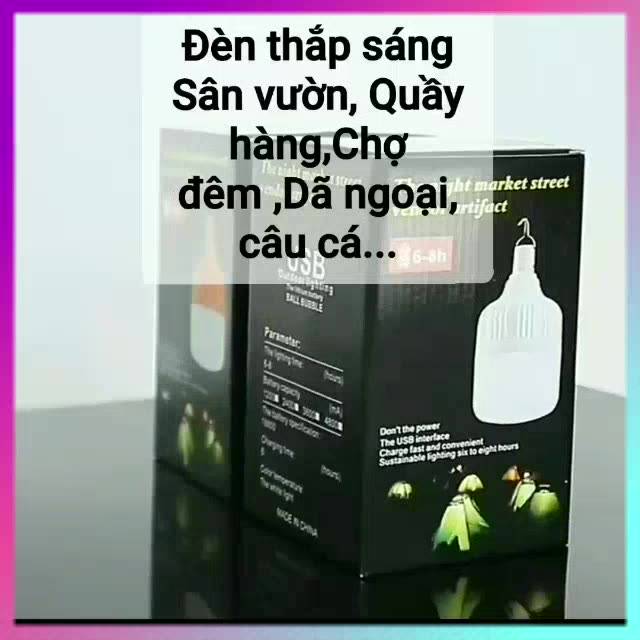 Bóng Đèn Tích Điện, Bóng Đèn Led Sạc Pin Thông Minh Đa Năng 30W 60W 80W 100W 150W - Yobomall | BigBuy360 - bigbuy360.vn
