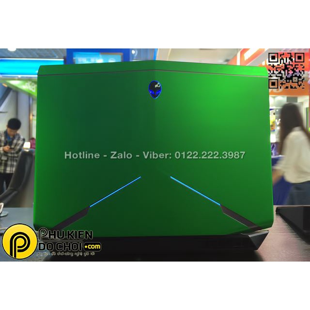 Decal lên hình máy Alienware cho laptop Gaming  phù hợp tất cả các máy khác nhau trên thị trường