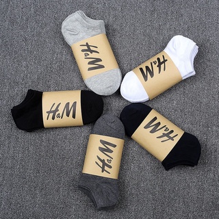 Set 10 Đôi Tất HM Cổ Ngắn Chống Hôi Chân Xuất Khẩu