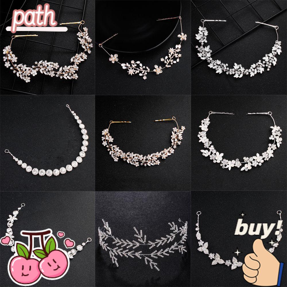 Băng Đô Hoa Cài Tóc Thời Trang Cho Cô Dâu