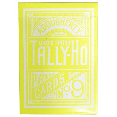 Bài ảo thuật : Tally Ho Reverse Fan back (Yellow) Limited Edition