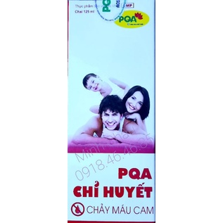 CHÍNH HÃNG Chỉ huyết PQA hỗ trợ điều trị chảy máu cam