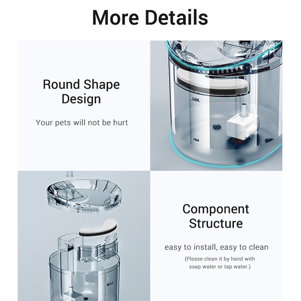 Bình Uống Nước Tự Động Thông Minh Cho Thú Cưng