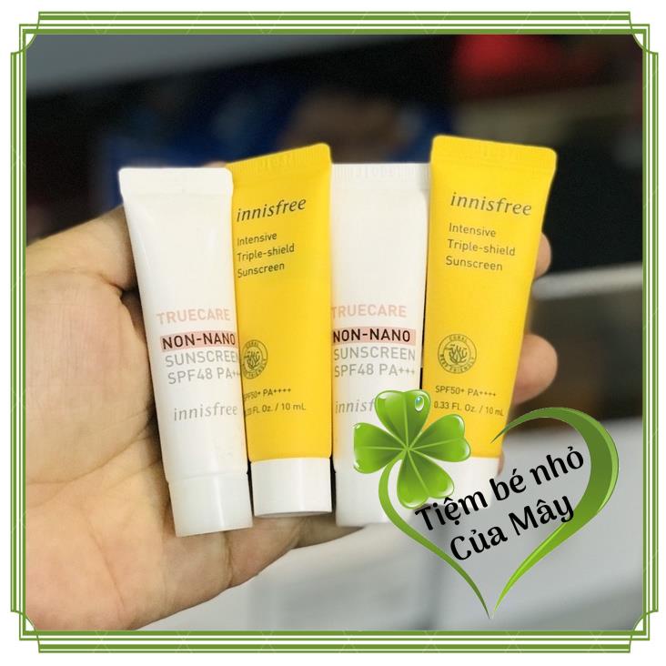 (mini 10ml) Kem chống nắng innisfree mini