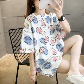 Áo phông quả bơ oversized