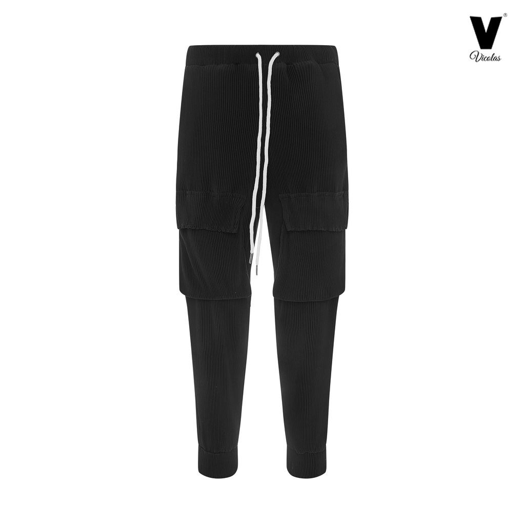 Quần jogger nam dập ly VICOLAS VICOLAS JOGGER PANT