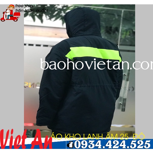 Quần  Áo bảo hộ dùng trong kho đông lạnh  5 lớp dầy dặn.