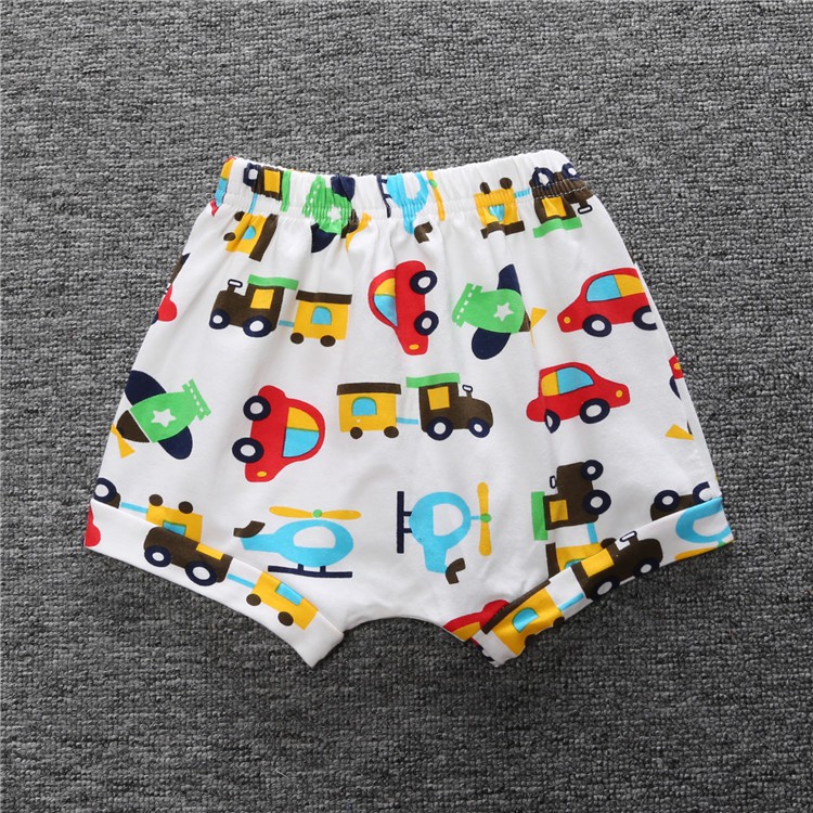 Quần Short Cotton In Họa Tiết Trái Cây Cho Bé