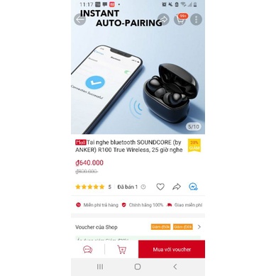 TAI NGHE ANKER R100