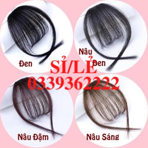 [ CHÍNH HÃNG ] Tóc Mái Thưa Giả Phong Cách Hàn Quốc  HAIANHSHOP