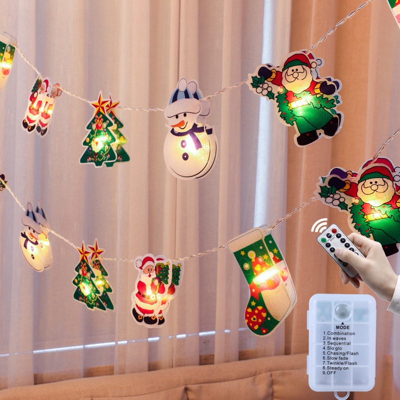 [ 1.2/2.5M LED Christmas Tree Lantern String Decoration for Home Bedroom Xmas Valentines Day Festival Party ]