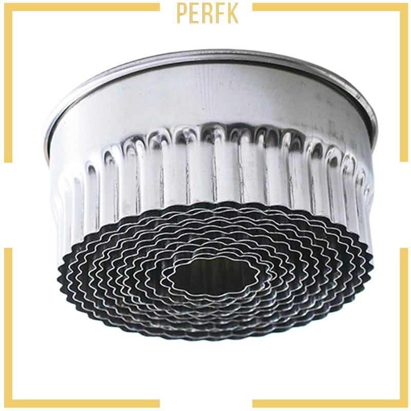 Set 12 Khuôn Làm Bánh Bao Bằng Thép Không Gỉ Tiện Lợi Dành Cho Nhà Bếp